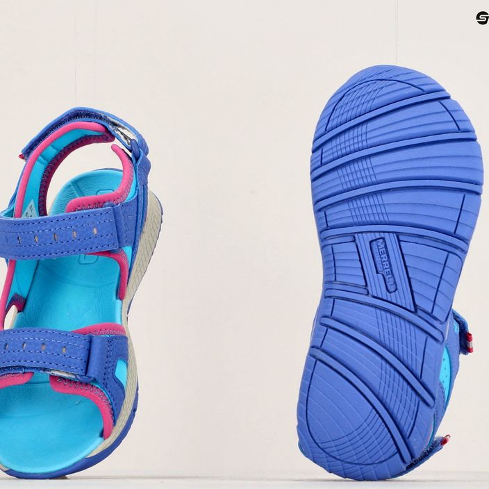 Босоніжки туристичні дитячі Merrell Panther Sandal 2.0 блакитні MK165939 13
