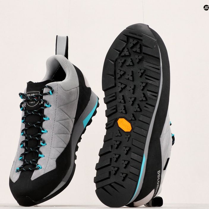 Взуття підхідне жіноче Dolomite Crodarossa Low GTX aluminium grey/capri blue 16