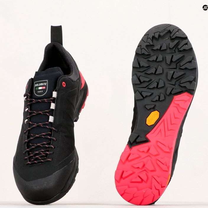 Взуття підхідне чоловіче Dolomite Crodarossa Tech GTX black/fiery red 16