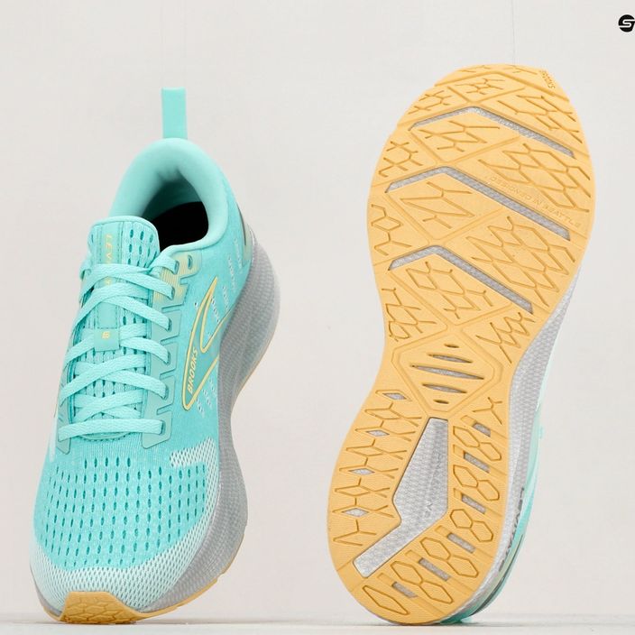 Кросівки для бігу жіночі Brooks Levitate 6 aruba blue/yellow 13