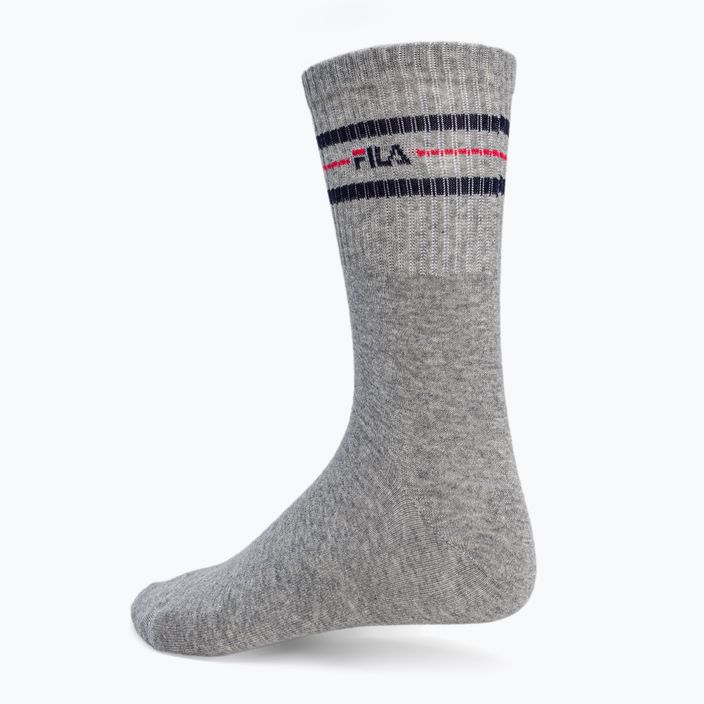 Шкарпетки тенісні FILA F9092 grey 3