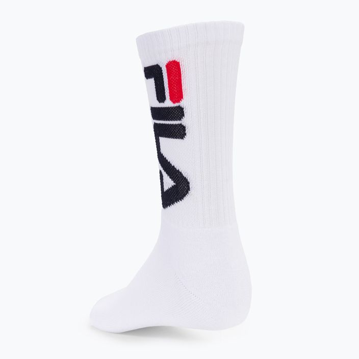 Шкарпетки FILA Unisex Tennis Socks 2 pack white 3