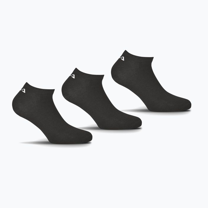 Шкарпетки FILA Unisex Invisble Plain 3 Pack black 5