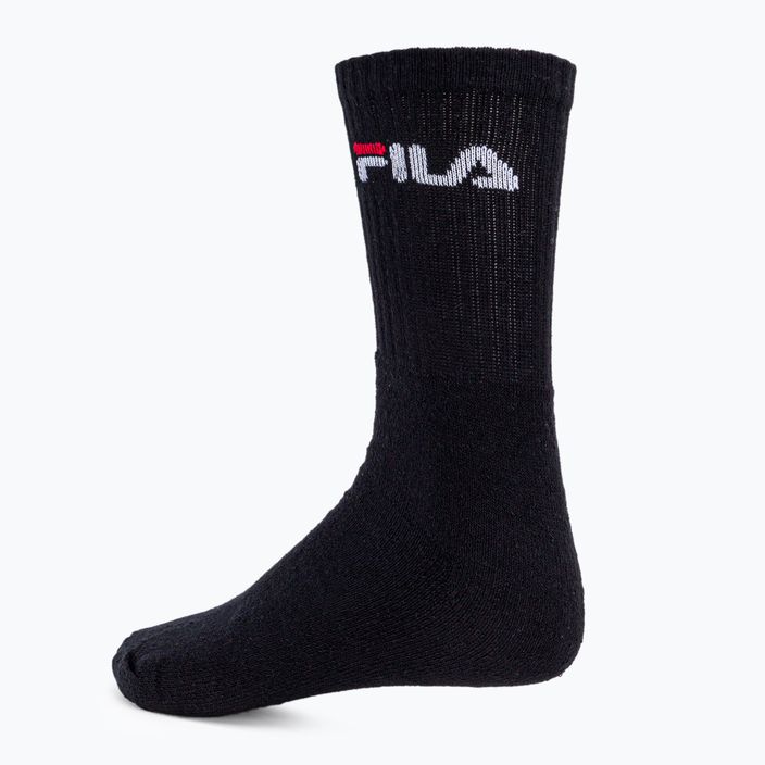 Шкарпетки тенісні FILA F9505 black 3
