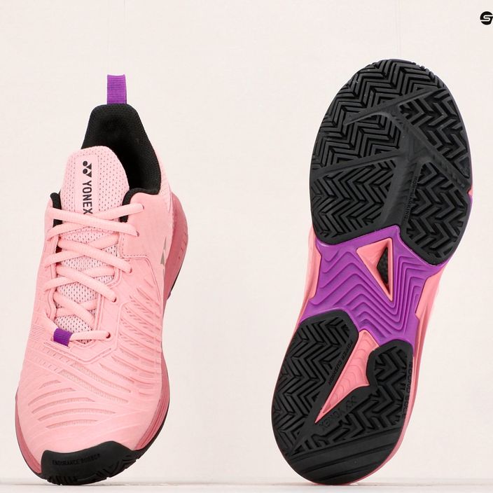 Кросівки для тенісу жіночі YONEX Sonicage 3 pink/beige 17