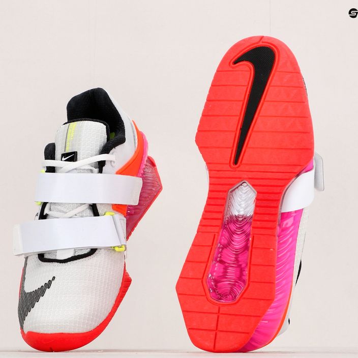 Кросівки для важкої атлетики Nike Romaleos 4 Olympic Colorway white/black/bright crimson 11