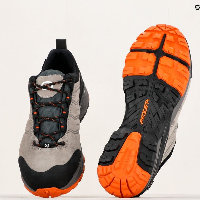 Взуття трекінгове чоловіче SCARPA Rush Trail GTX taupe/mango 18