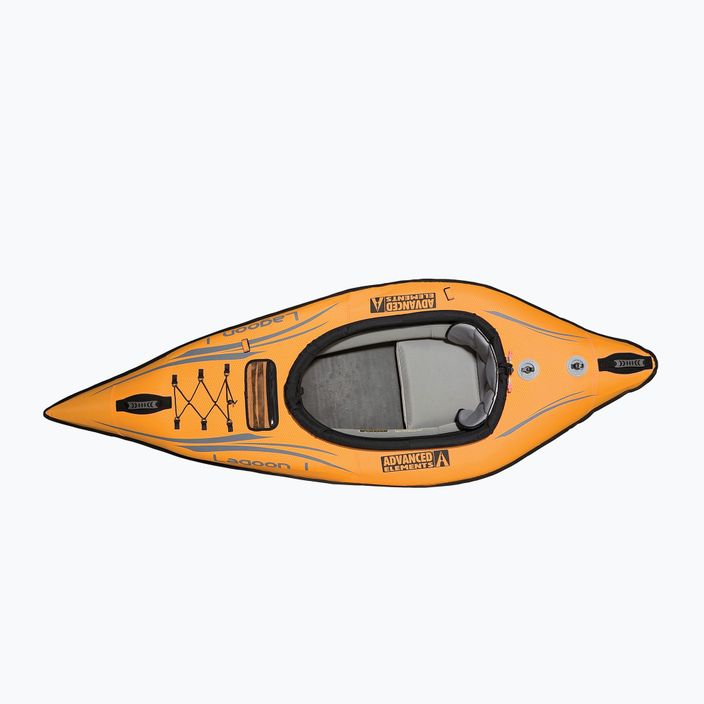 Байдарка надувна для 1 особи Advanced Elements Lagoon 1 TM orange/gray 2