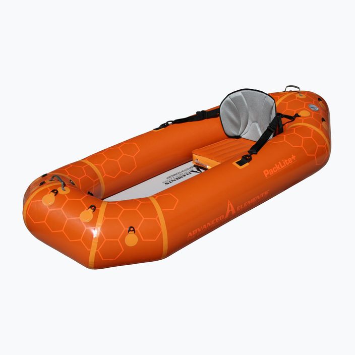 Човен надувний для 1 особи Advanced Elements Packlite+ PackRaft orange 2