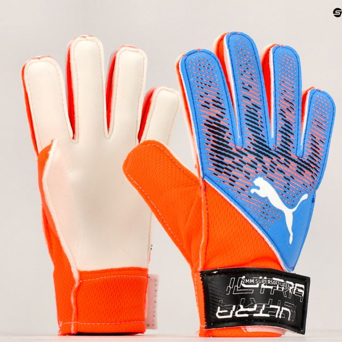 Рукавиці воротарські дитячі PUMA Ultra Grip 4 RC ultra orange/blue glimmer 7