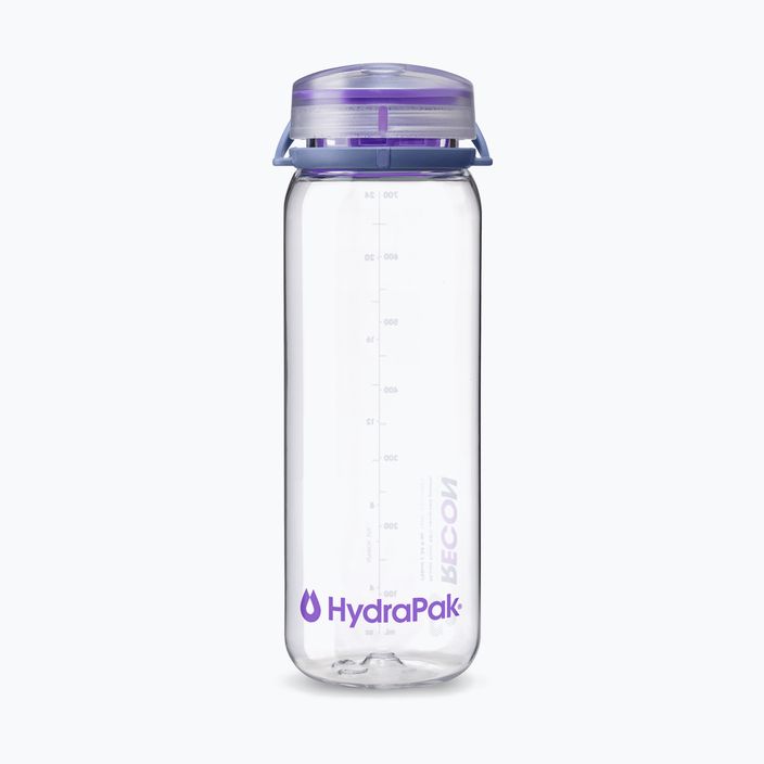 Пляшка туристична HydraPak Recon 750 мл clear/iris violet