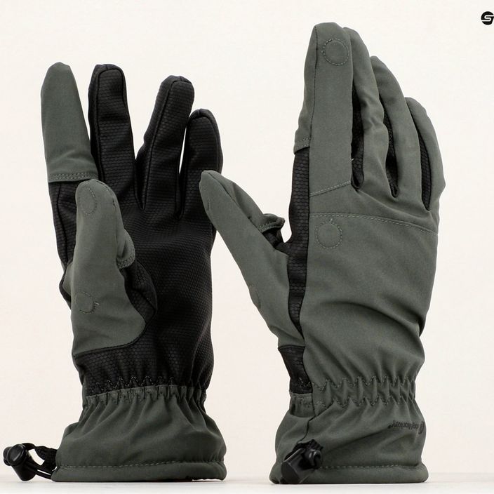 Рукавиці для риболовлі RidgeMonkey Apearel K2Xp Waterproof Tactical Glove чорні RM621 7