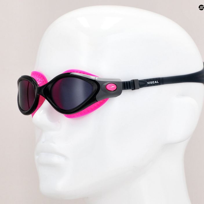 Окуляри для плавання жіночі Speedo Futura Biofuse Flexiseal Dual Female ecstatic pink/black/smoke  8-11314B980 11