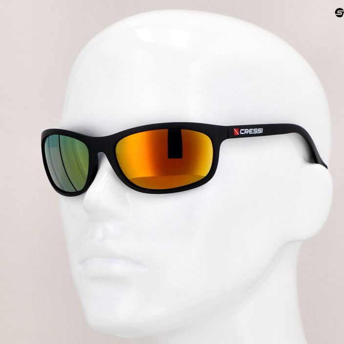 Сонцезахисні окуляри Cressi Rocker black/orange mirrored 7