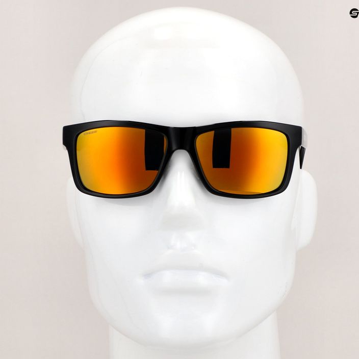 Сонцезахисні окуляри Cressi Bahia Floating black/orange mirrored 8