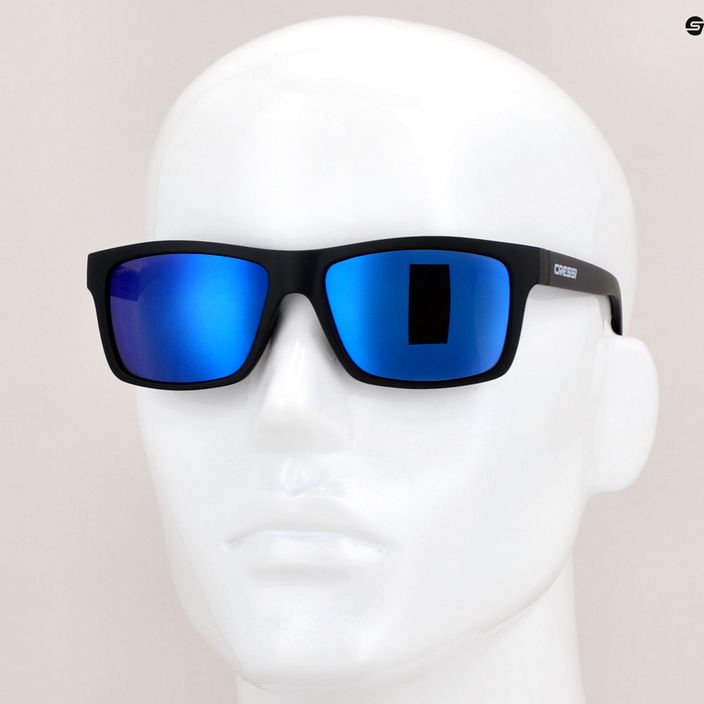 Сонцезахисні окуляри Cressi Bahia black/blue mirrored 8