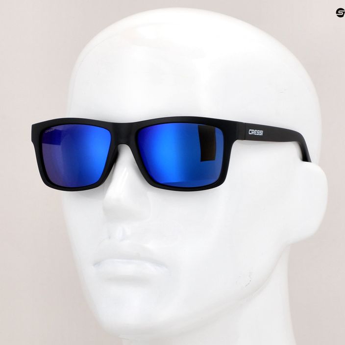 Сонцезахисні окуляри Cressi Bahia Floating black/blue mirrored 8