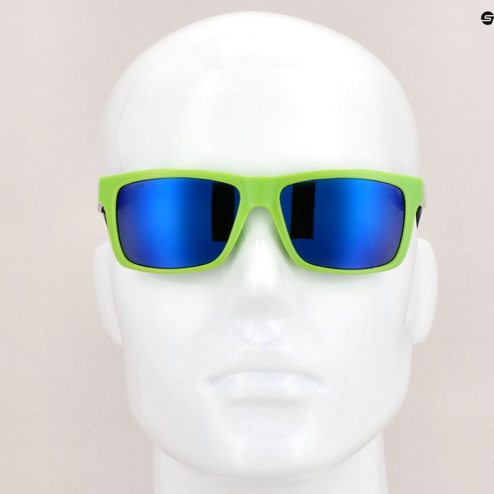 Сонцезахисні окуляри Cressi Bahia Floating black/kiwi/blue mirrored 8