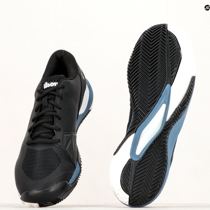 Кросівки для тенісу чоловічі Wilson Rush Pro Ace Clay чорні WRS331240 19