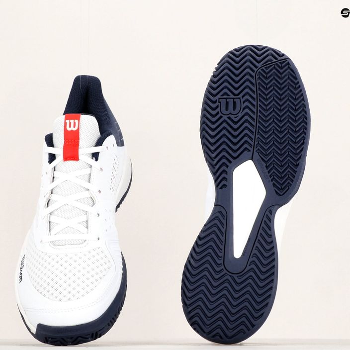 Кросівки для тенісу чоловічі Wilson Kaos Stroke 2.0 білі WRS328840 9