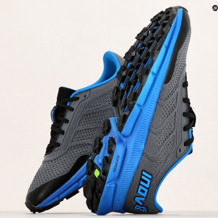 Кросівки для бігу чоловічі Inov-8 Trailfly Ultra G 280 сіро-блакитні 001077-GYBL 13
