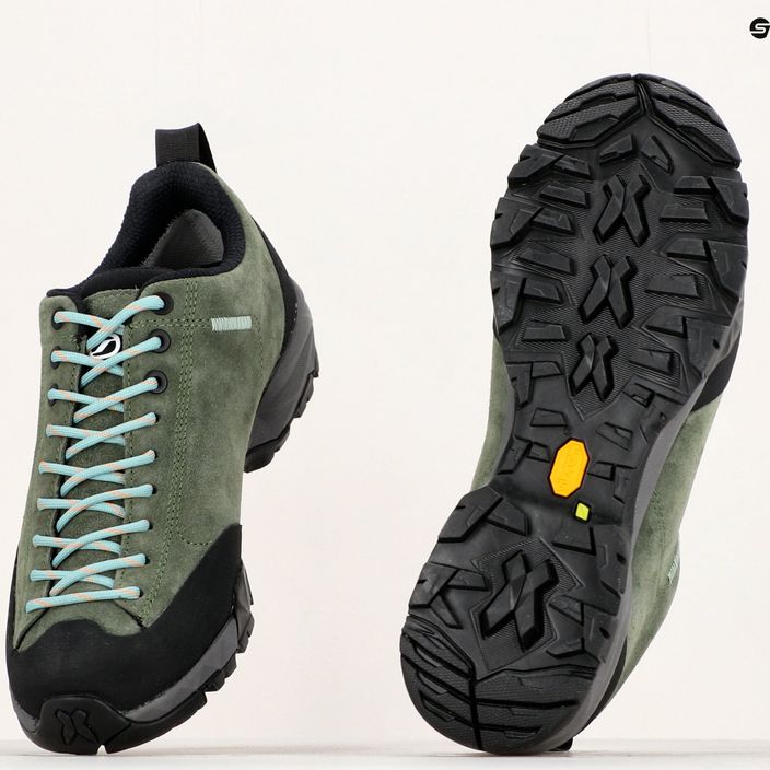 Взуття трекінгове жіноче SCARPA Mojito Trail birch/jade 17