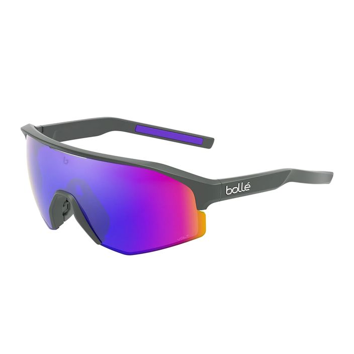 Сонцезахисні окуляри Bollé Lightshifter титановий матовий / вольтовий ультрафіолет 2