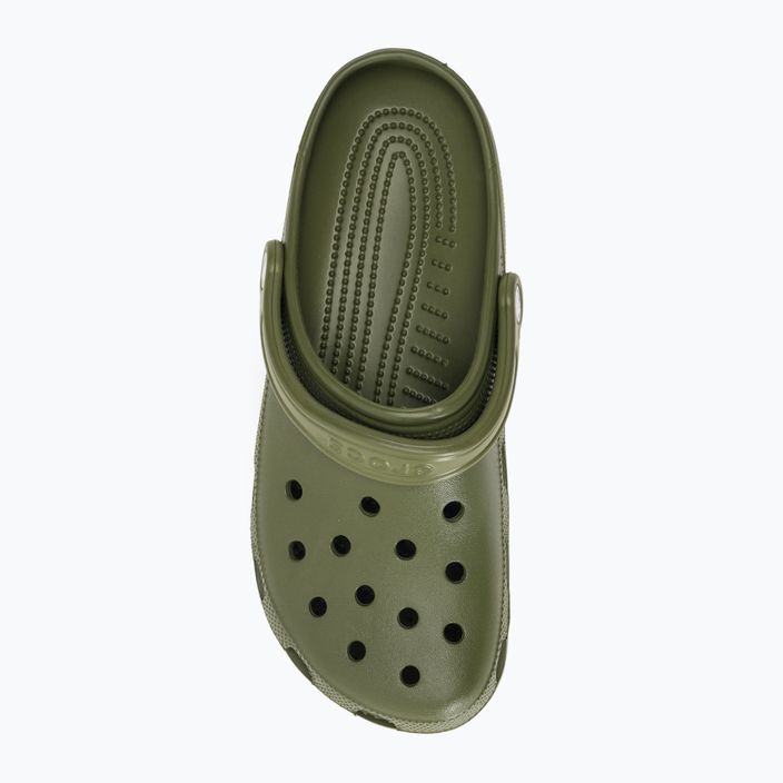 Чоловічі шльопанці Crocs Classic армійські зелені 7