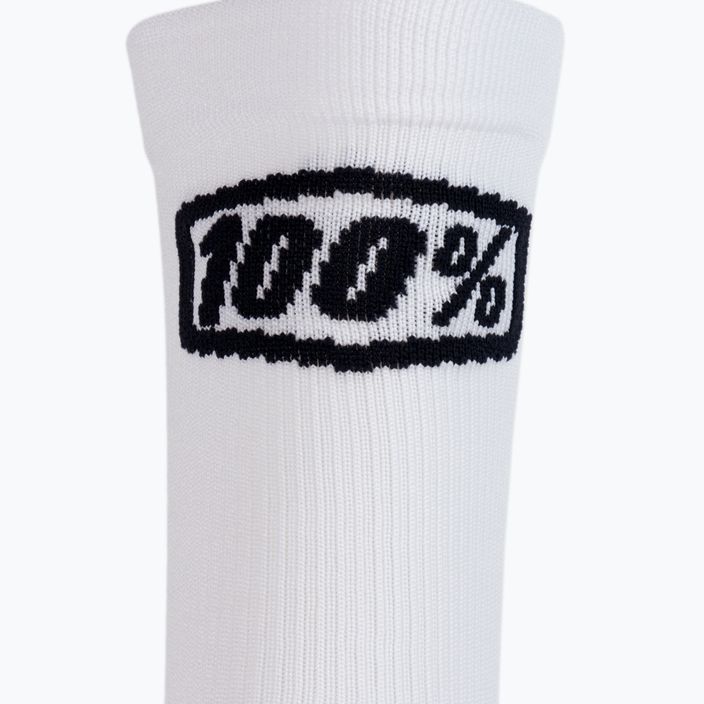 Шкарпетки велосипедні 100% Terrain Performance білі STO-24003-000-17 3
