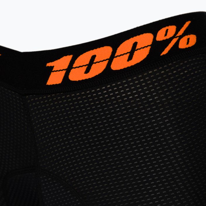 Велошорти-боксерки з підкладкою жіночі 100% Crux Liner чорні 3