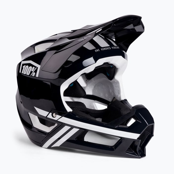 Шолом велосипедний 100% Trajecta Helmet W Fidlock Full Face чорний STO-80021-011-11