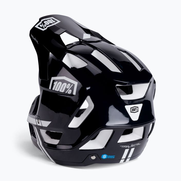 Шолом велосипедний 100% Trajecta Helmet W Fidlock Full Face чорний STO-80021-011-11 3