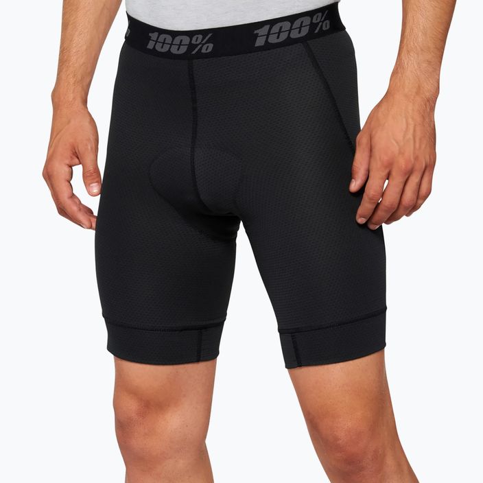 Велошорти чоловічі 100% Ridecamp Shorts W/ Liner black 2