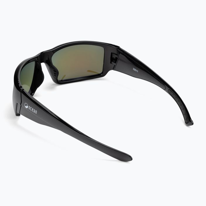 Сонцезахисні окуляри  Aruba shiny black/revo blue 3201.1 2