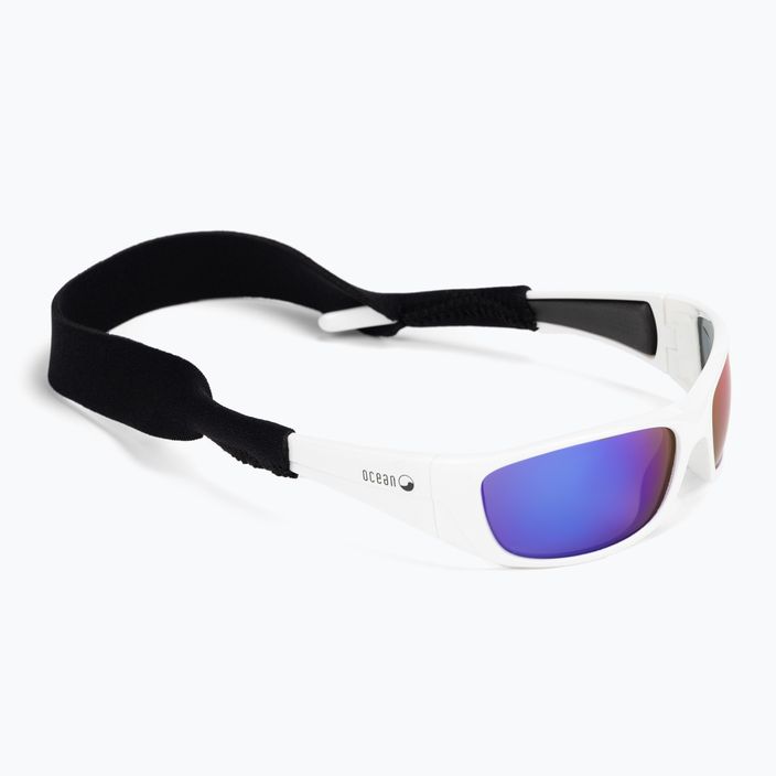 Сонцезахисні окуляри Ocean Sunglasses Bermuda shiny white/revo blue 3401.2 6