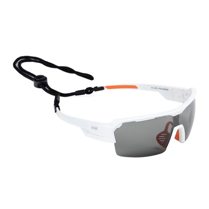 Окуляри велосипедні Ocean Sunglasses Race matte white/smoke 3800.2X