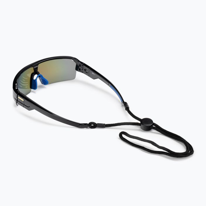 Окуляри велосипедні Ocean Sunglasses Race shiny black/revo blue 3801.1X 2