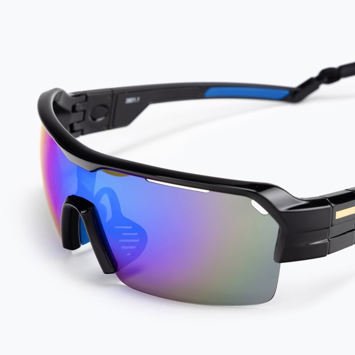 Окуляри велосипедні Ocean Sunglasses Race shiny black/revo blue 3801.1X 5