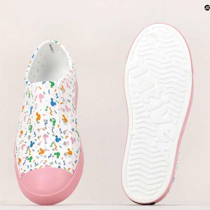 Кеди дитячі Native Jefferson Print Disney Jr shell white/princess pink/pastel white confetti 16