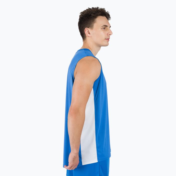 Футболка баскетбольна чоловіча Joma Cancha III синьо-біла 101573.702 2