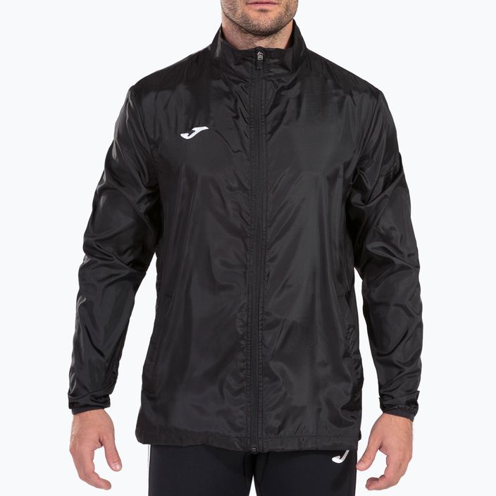 Куртка для бігу чоловіча Joma Elite VII Windbreaker чорна 101602.100 2