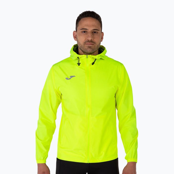 Куртка для бігу чоловіча Joma Elite VIII Raincoat жовта 102235.060
