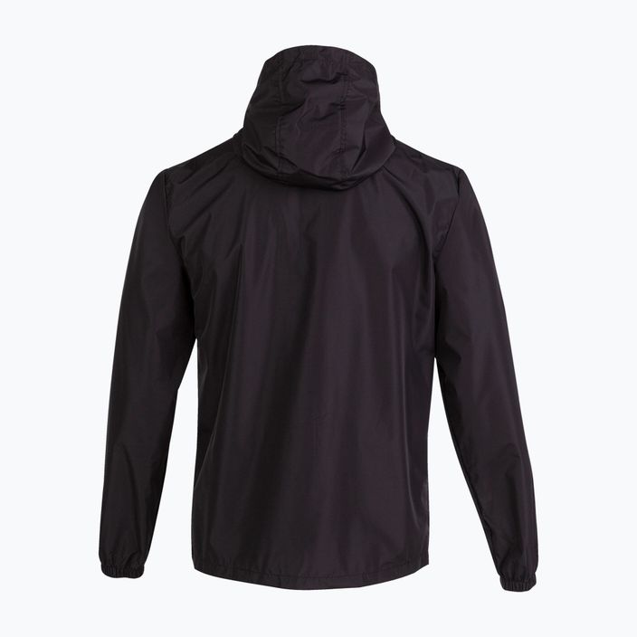 Куртка для бігу чоловіча Joma Elite VIII Raincoatv чорна 102235.100 2