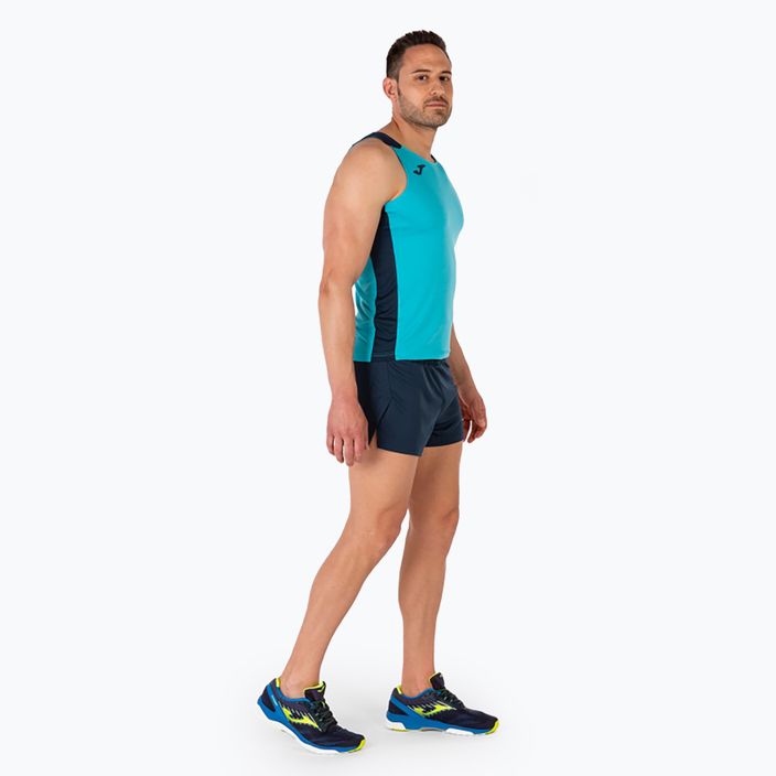 Майка для бігу чоловіча Joma Record II turquoise/navy 4