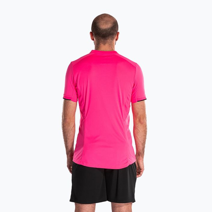 Футболка футбольна чоловіча Joma Referee рожева 101299 2