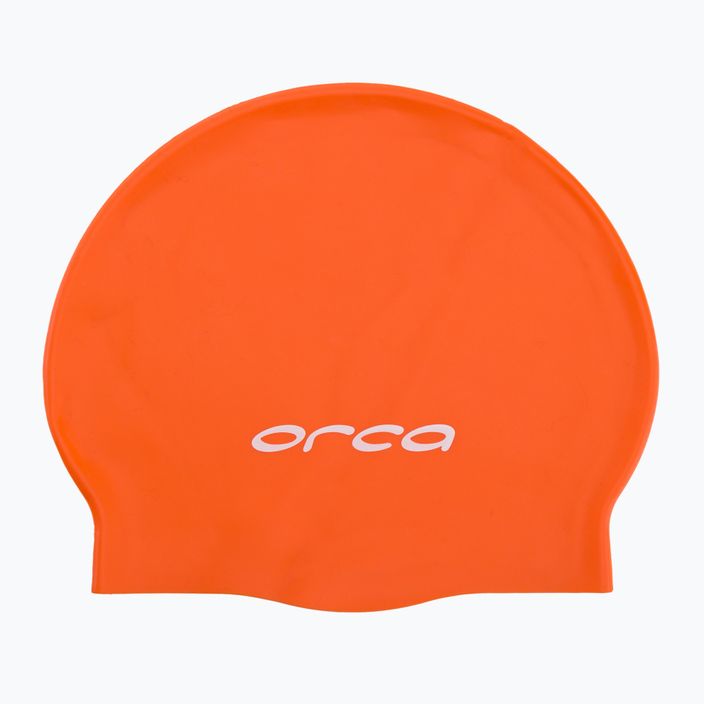 Шапочка для плавання Orca Silikonowy помаранчева DVA000