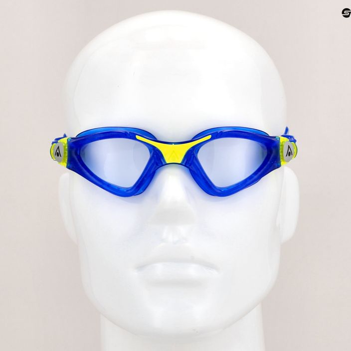Окуляри для плавання дитячі Aquasphere Kayenne 2022 blue/yellow/clear 7