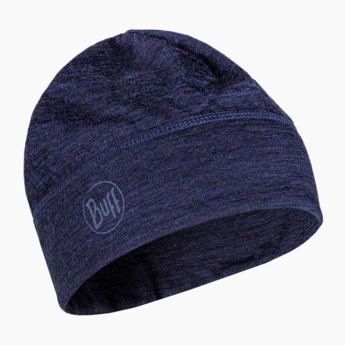 Шапка BUFF Lightweight Merino Wool Hat Solid темно-синя 113013.788.10.00