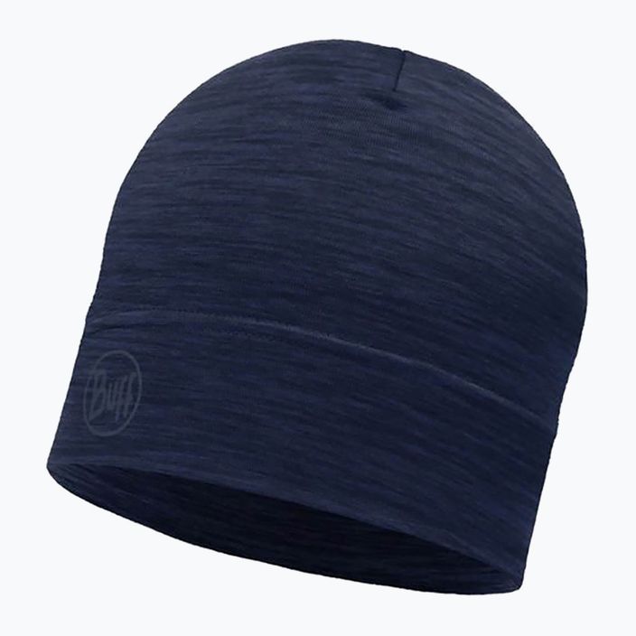 Шапка BUFF Lightweight Merino Wool Hat Solid темно-синя 113013.788.10.00 4