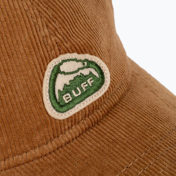 Кепка BUFF Baseball Cap Solid коричнева 125355 3